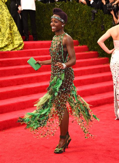 lupita nyong'o white prada dress